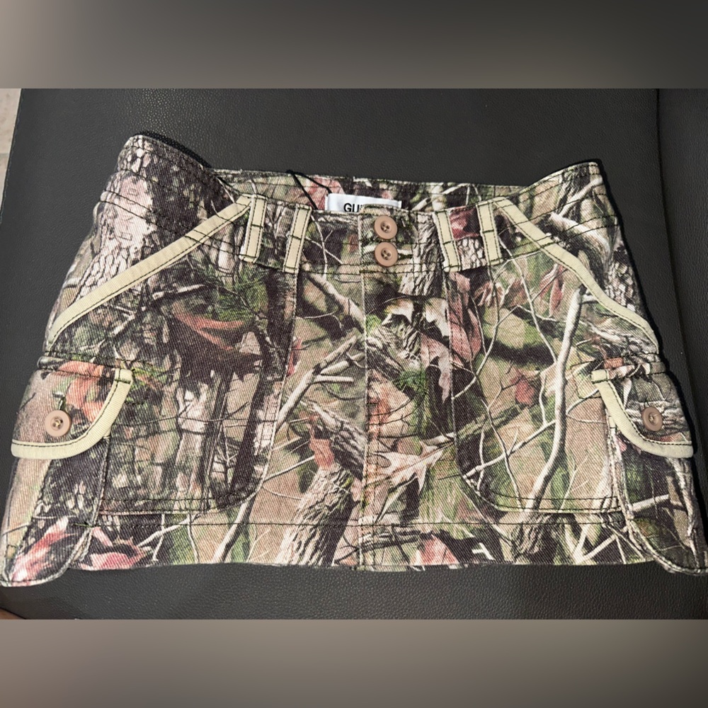 Danielle Guizio Camouflage Mini Skirt - Picture 4 of 7